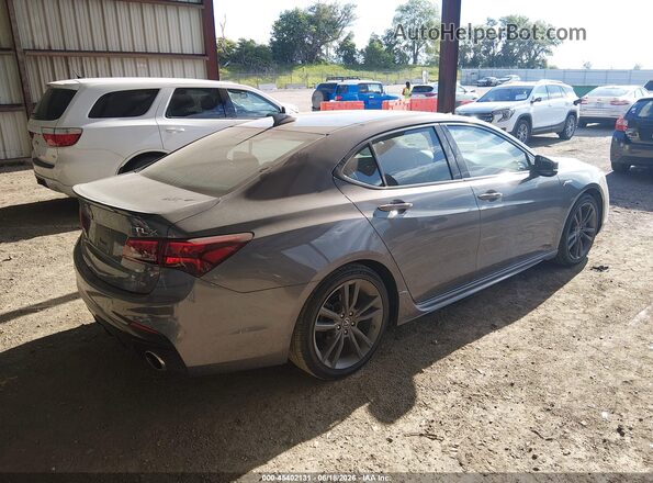 19UUB1F65KA003102 2019 ACURA TLX Серый Задняя правая четверть
