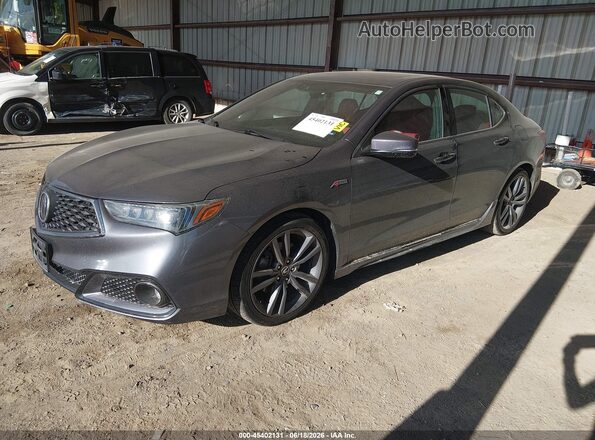 19UUB1F65KA003102 2019 ACURA TLX Серый Передняя левая четверть