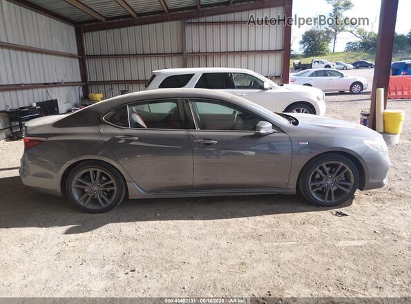 19UUB1F65KA003102 2019 ACURA TLX Серый Вид задней части салона