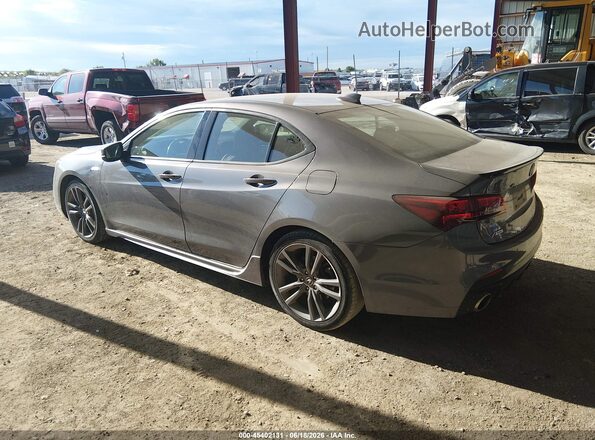 19UUB1F65KA003102 2019 ACURA TLX Серый Задняя левая четверть