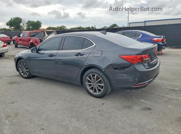 19UUB2F30GA003205 2016 ACURA TLX Black Հետևի ձախ