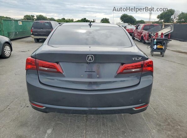 19UUB2F30GA003205 2016 ACURA TLX Black Հետևի տեսք