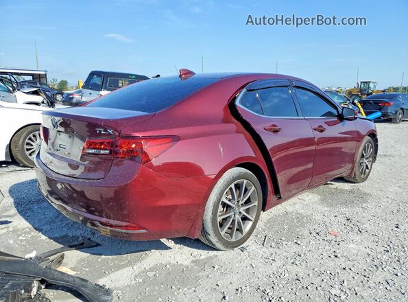 19UUB2F30GA009554 2016 ACURA TLX Burgundy Trasero derecho