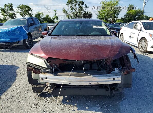 19UUB2F30GA009554 2016 ACURA TLX Burgundy Vista frontal