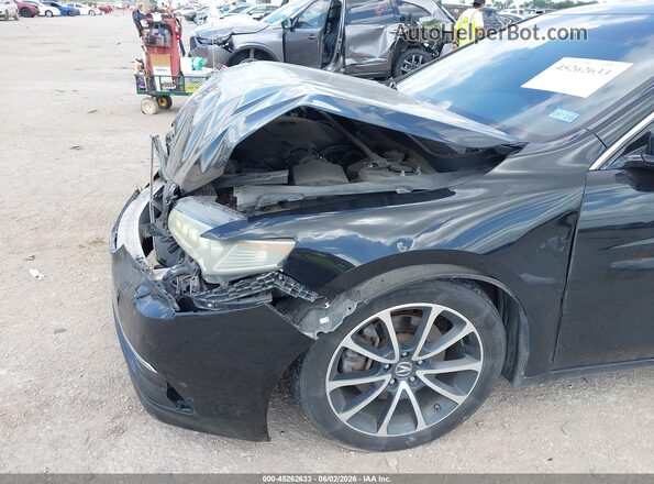 19UUB2F31GA001561 2016 ACURA TLX Black Դիմացի տեսք