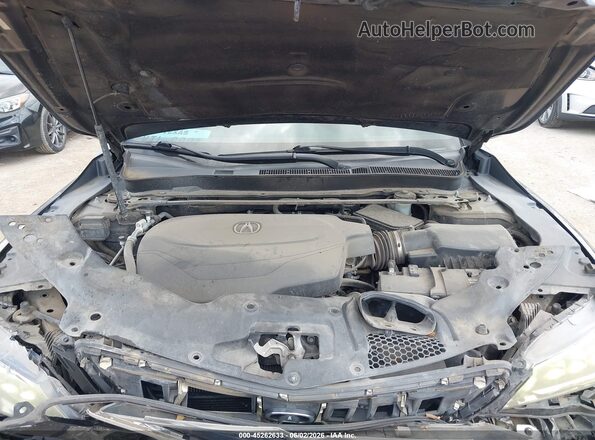 19UUB2F31GA001561 2016 ACURA TLX Black Հետևի տեսք