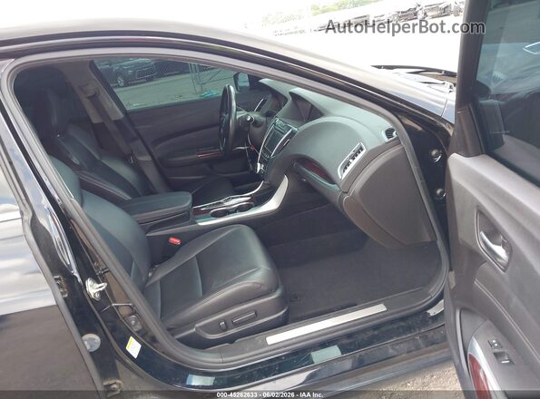 19UUB2F31GA001561 2016 ACURA TLX Black Սալոնի դիմացի տեսք