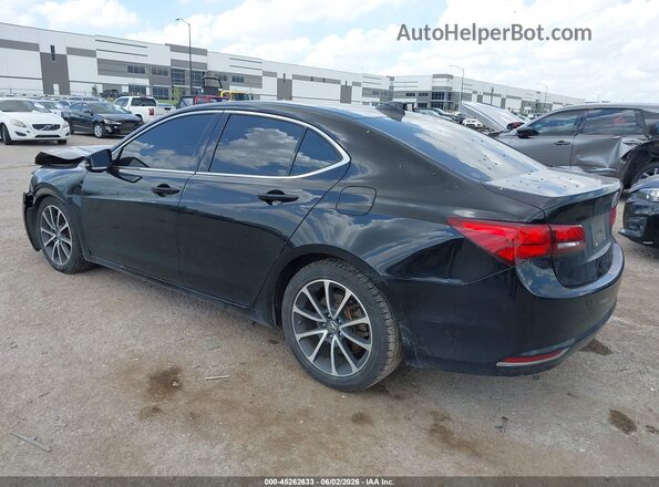 19UUB2F31GA001561 2016 ACURA TLX Black Հետևի ձախ