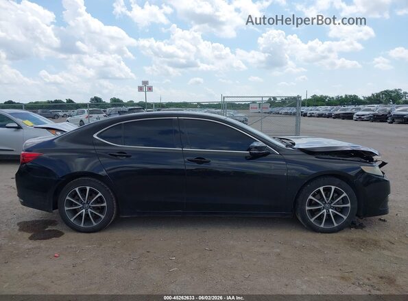 19UUB2F31GA001561 2016 ACURA TLX Black Սալոնի հետևի տեսք