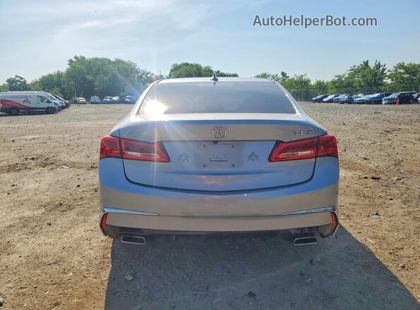 19UUB2F32JA008848 2018 ACURA TLX Silver უკანა ხედი