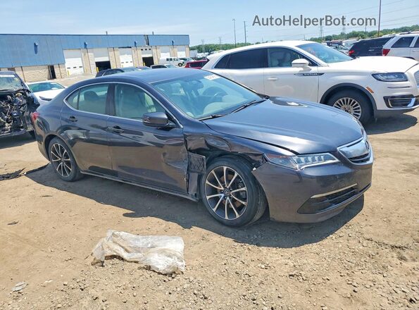 19UUB2F3XGA001039 2016 ACURA TLX Charcoal წინა მარჯვენა
