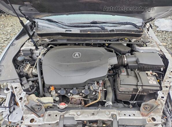 19UUB2F3XHA000605 2017 ACURA TLX Gray Rear interior view