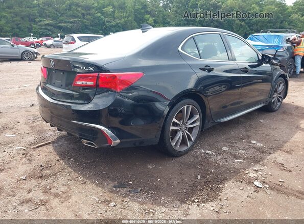 19UUB2F41KA002680 2019 ACURA TLX Black Հետևի աջ
