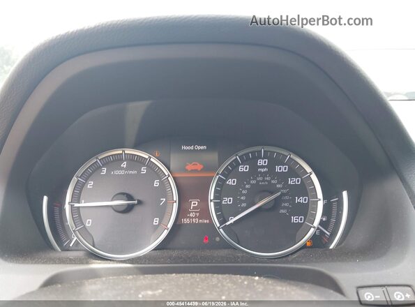 19UUB2F41KA002680 2019 ACURA TLX Black Հետևի նստատեղերի տեսք