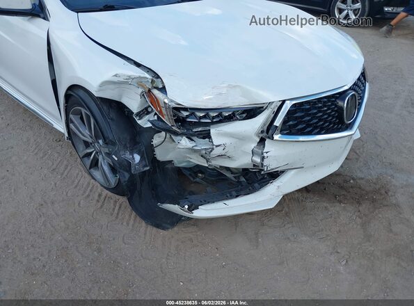 19UUB2F43LA002889 2020 ACURA TLX White Դիմացի տեսք