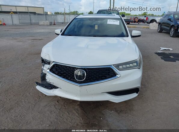 19UUB2F43LA002889 2020 ACURA TLX White Սալոնի հետևի տեսք