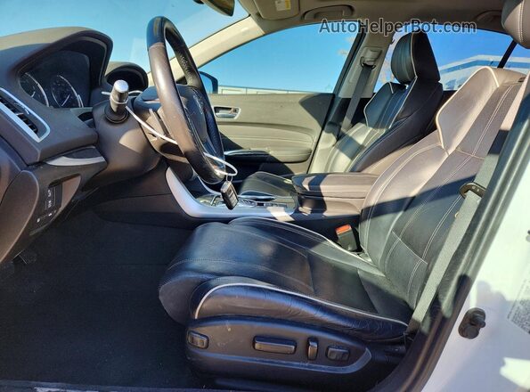 19UUB2F47LA006072 2020 ACURA TLX White Widok wnętrza z przodu