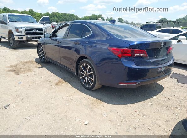 19UUB2F50GA004579 2016 ACURA TLX Blue Rear left