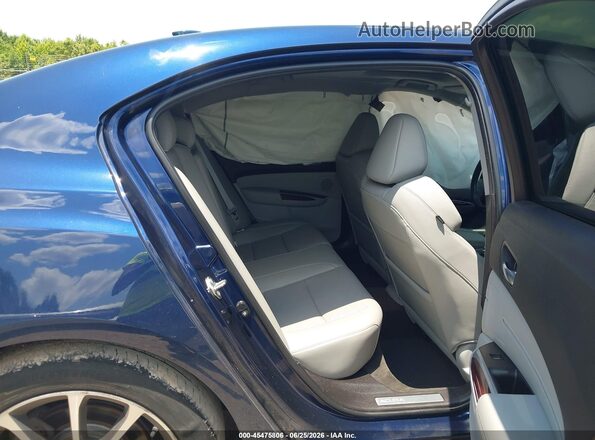 19UUB2F50GA004579 2016 ACURA TLX Blue VIN sticker view