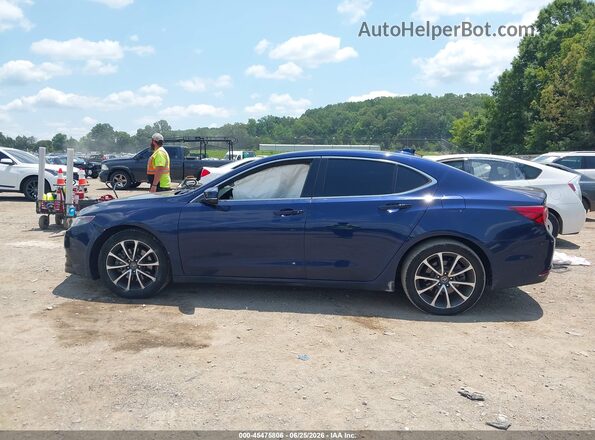19UUB2F50GA004579 2016 ACURA TLX Blue 360 interior view