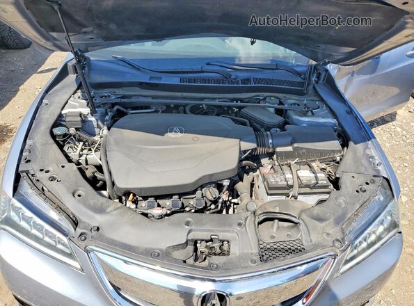 19UUB2F50GA007157 2016 ACURA TLX Silver Widok wnętrza z tyłu