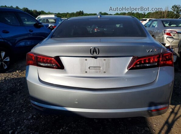 19UUB2F50GA007157 2016 ACURA TLX Silver Widok z tyłu