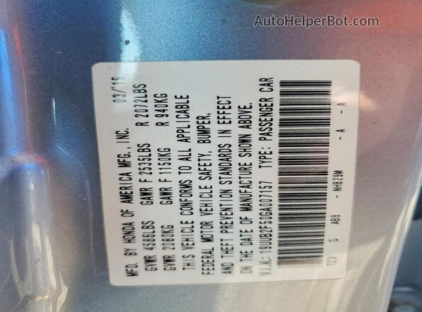 19UUB2F50GA007157 2016 ACURA TLX Silver Widok komory silnika