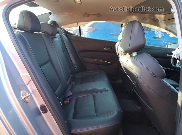 19UUB2F50GA007157 2016 ACURA TLX Silver Widok tylnych siedzeń