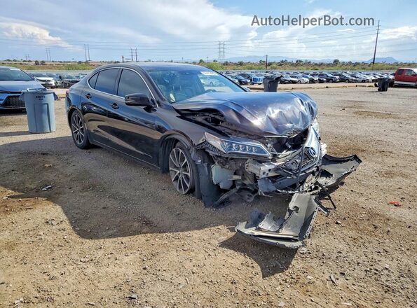 19UUB2F50GA007482 2016 ACURA TLX Black Передня права чверть