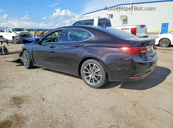 19UUB2F50GA007482 2016 ACURA TLX Black Задня ліва чверть