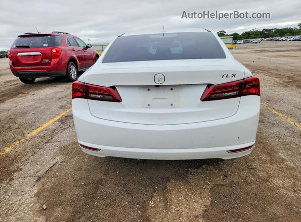 19UUB2F50HA001506 2017 ACURA TLX White Rear view
