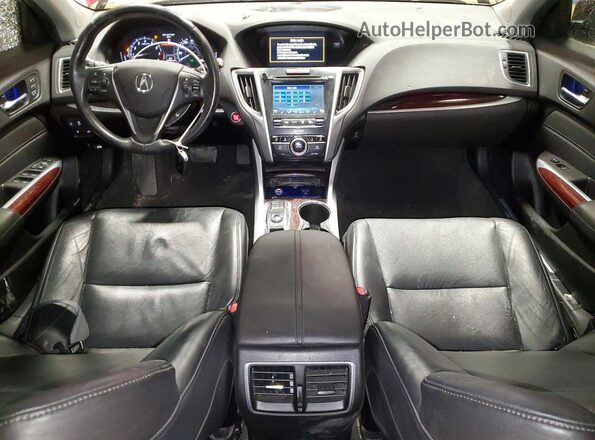 19UUB2F50HA003059 2017 ACURA TLX Red Vista del salpicadero