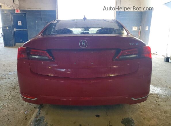 19UUB2F50HA003059 2017 ACURA TLX Red Vista trasera