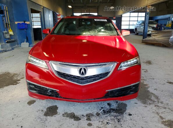 19UUB2F50HA003059 2017 ACURA TLX Red Vista frontal