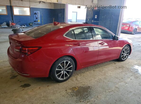 19UUB2F50HA003059 2017 ACURA TLX Red Trasero derecho