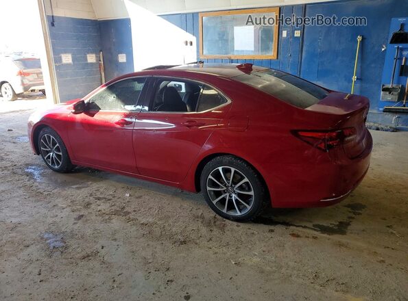 19UUB2F50HA003059 2017 ACURA TLX Red Trasero izquierdo