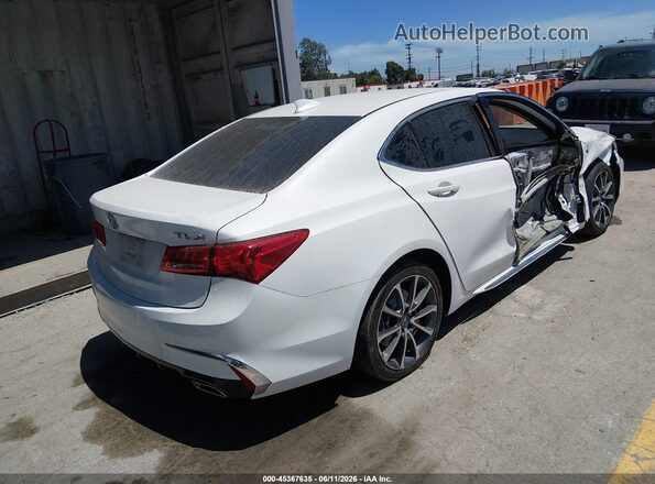 19UUB2F51JA007255 2018 ACURA TLX White Задня права чверть