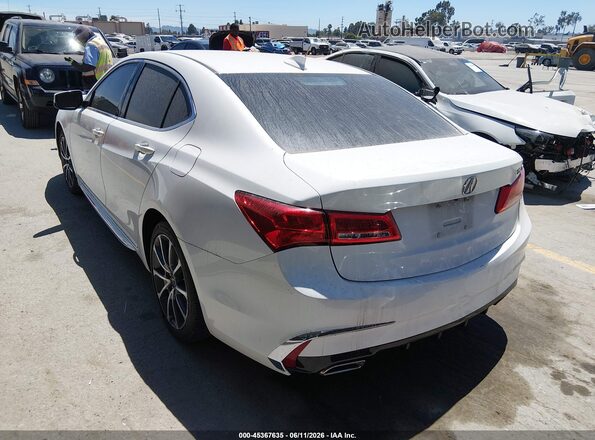 19UUB2F51JA007255 2018 ACURA TLX White Задня ліва чверть