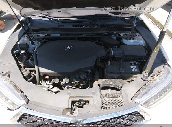 19UUB2F51JA007255 2018 ACURA TLX White Вид ззаду