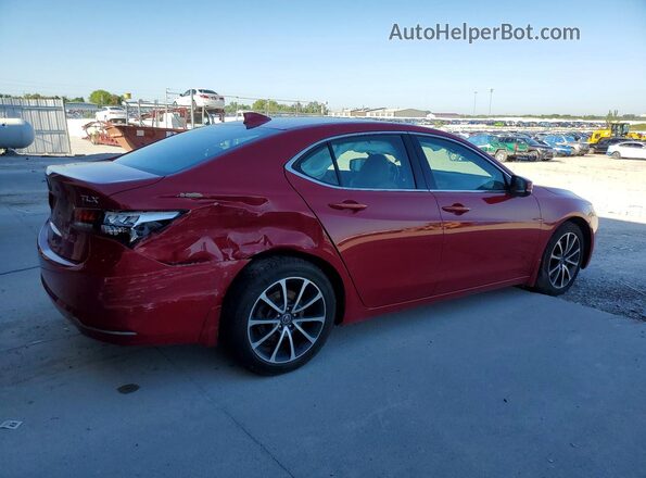 19UUB2F52HA000437 2017 ACURA TLX Red 