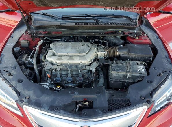 19UUB2F52HA000437 2017 ACURA TLX Red 