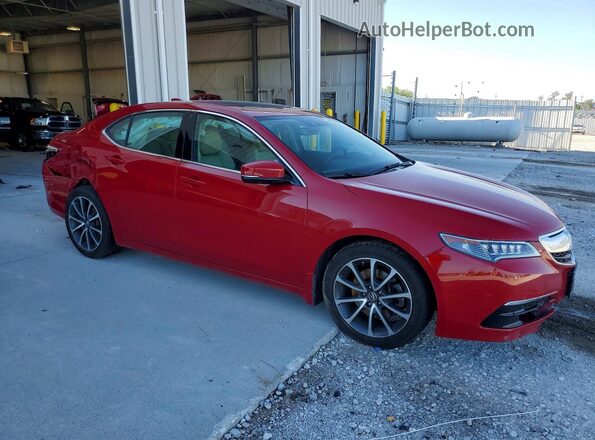 19UUB2F52HA000437 2017 ACURA TLX Red 