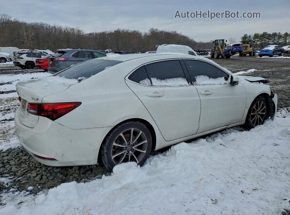 19UUB2F52HA000888 2017 ACURA TLX White უკანა მარჯვენა