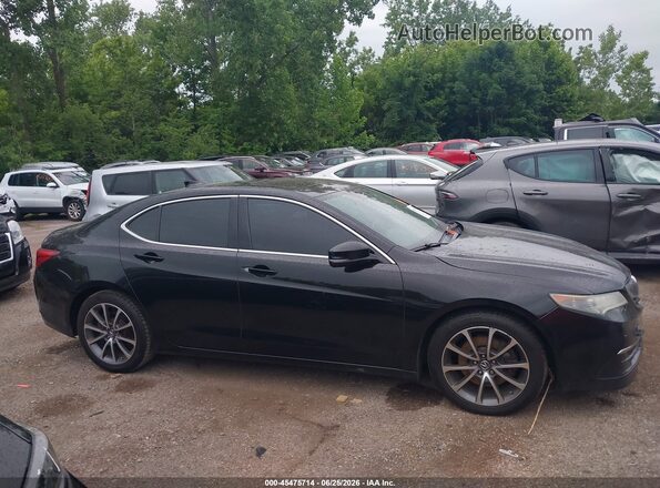 19UUB2F53GA008061 2016 ACURA TLX Black Սալոնի հետևի տեսք