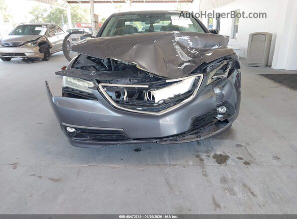 19UUB2F53HA002665 2017 ACURA TLX Gray Instrument cluster view