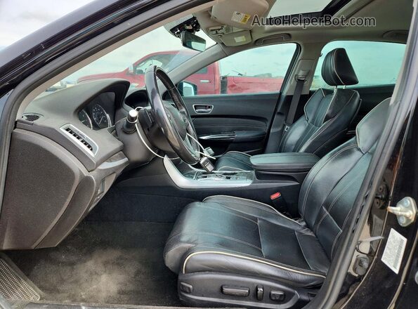 19UUB2F53JA003644 2018 ACURA TLX Black Front interior view