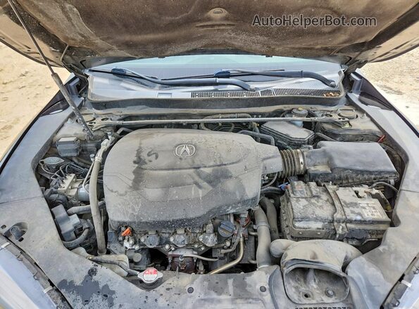 19UUB2F53JA003644 2018 ACURA TLX Black Rear interior view