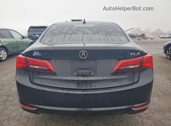 19UUB2F55GA003119 2016 ACURA TLX Black Вид ззаду
