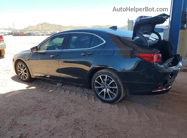 19UUB2F55HA003493 2017 ACURA TLX Черный Задняя левая четверть