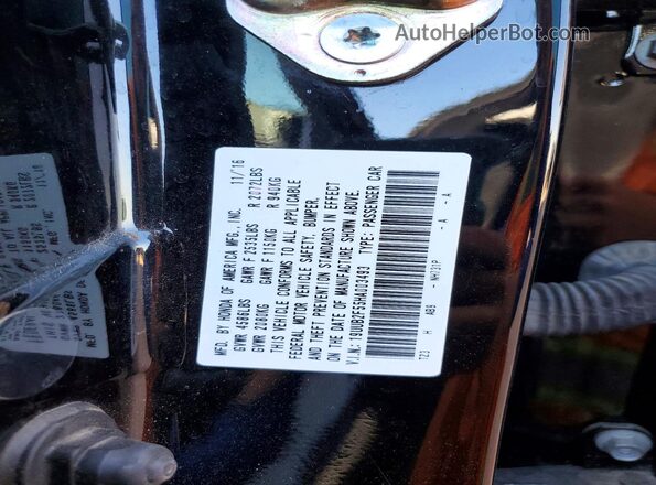 19UUB2F55HA003493 2017 ACURA TLX Черный Вид подкапотного пространства